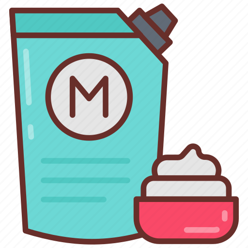 Mayonnaise, salad, dressing, pouch, pack, white, sauce icon - Download on Iconfinder