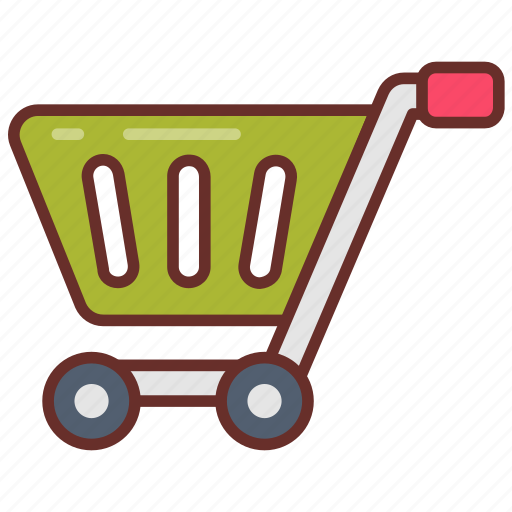 Shopping, cart, trolley, carriage, handcart icon - Download on Iconfinder