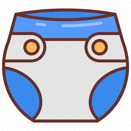 Diaper, baby, disposable, cloth, bag icon - Download on Iconfinder