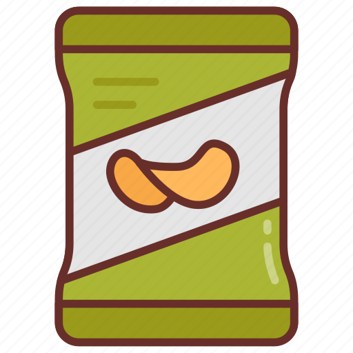Snacks, chips, light, meal, appetizers, packet, food icon - Download on Iconfinder