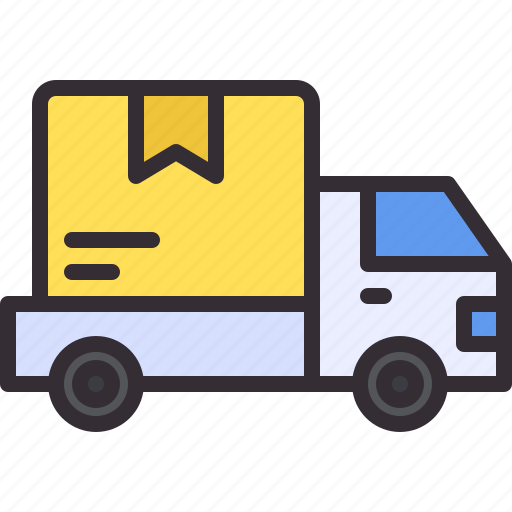 Delivery, truck, transport, mover, cargo icon - Download on Iconfinder