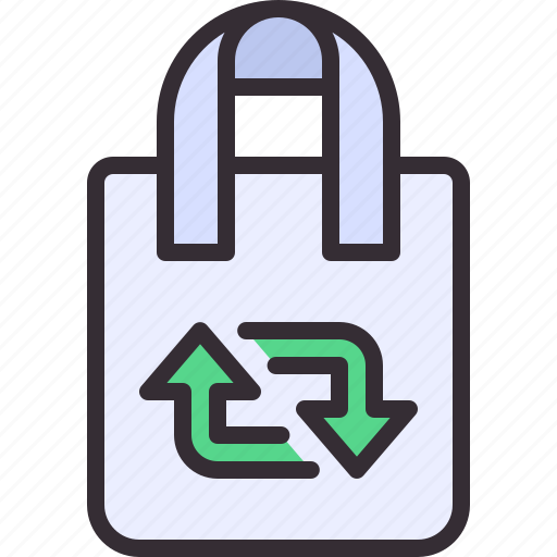 Recycle, bag, eco, tote, shopping icon - Download on Iconfinder