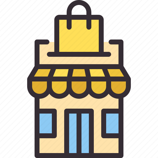 Store, shopping, supermarket, building, retail icon - Download on Iconfinder