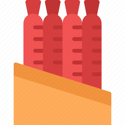 Sausage, meat, food, butcher icon - Download on Iconfinder