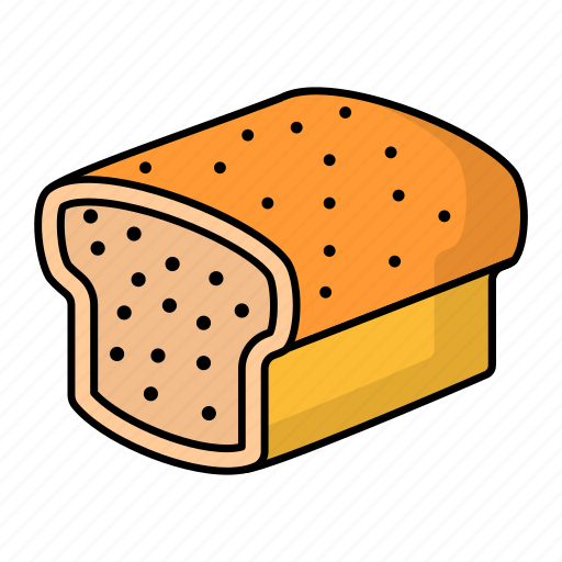 Bread, bakery, breatfast, item, slices, pieces, stack icon - Download on Iconfinder
