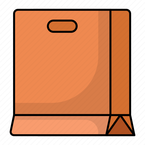 Paper bag, shopping, commerce, shop, business icon - Download on Iconfinder