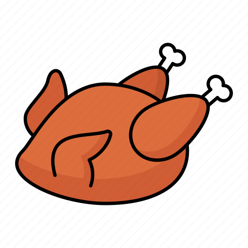 Chicken, grilled, roasted, juicy, whole, cooked icon - Download on Iconfinder