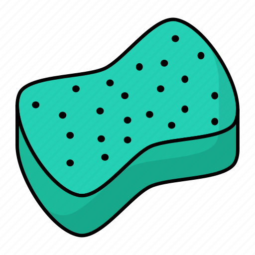 Sponge, cleaning tool, dishwasher, foam secruber, scrubbing, dish cleaning icon - Download on Iconfinder