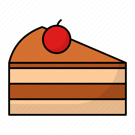 Pastry, fresh, bakery, item, dessert, cherry icon - Download on Iconfinder