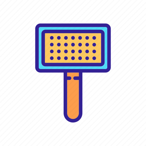 Brush, claws, equipment, grooming, hair, pet, tool icon - Download on Iconfinder