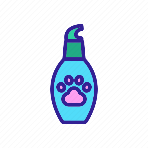 Animal, bottle, claws, grooming, shampoo, soap, wash icon - Download on Iconfinder