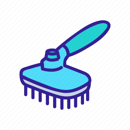 Accessory, brush, care, corner, different, grooming, pet icon - Download on Iconfinder