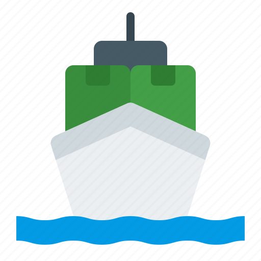 Import, ship, cargo boat, marine, cargo ship, transport, logistic delivery icon - Download on Iconfinder