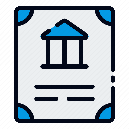 Bond, investment, business and finance, certificate, goverment, financial, funds icon - Download on Iconfinder