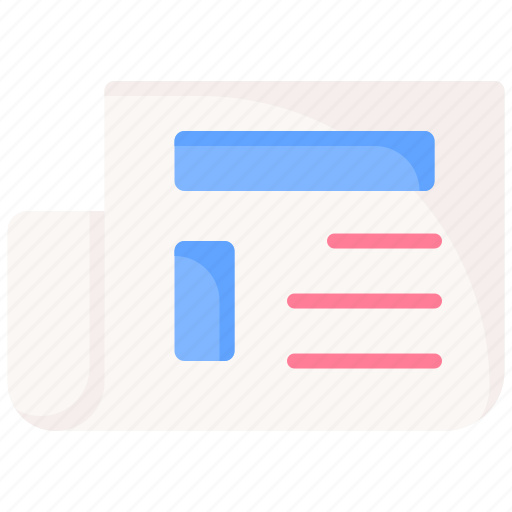 Newspaper, new, communication, paper, article icon - Download on Iconfinder