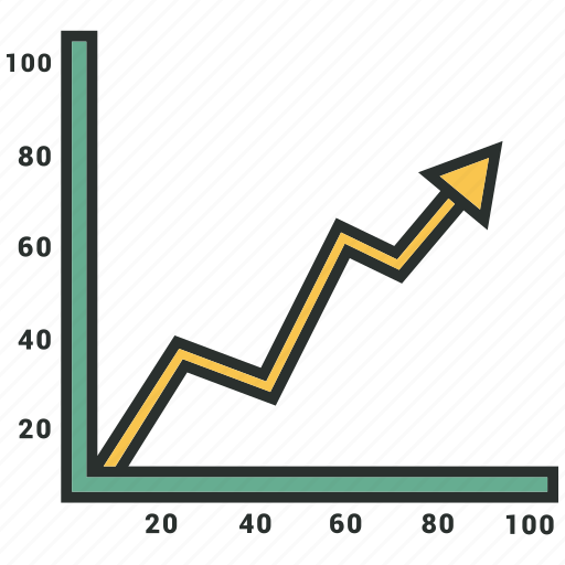 Arrow, bars chart, business, chart, diagram icon - Download on Iconfinder