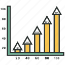 analytics, bar chart, bar graph, business graph, infographic
