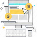 computer, cursor, digital, marketting, media, social, website