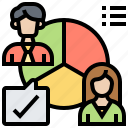 analysis, chart, customer, group, statistics