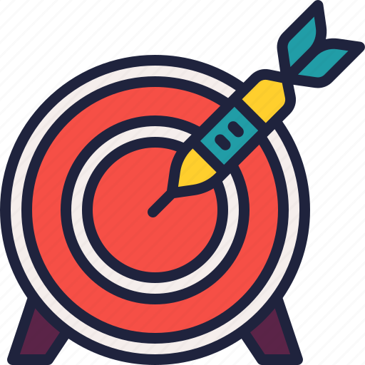 Target, dart, goal, success, competition icon - Download on Iconfinder