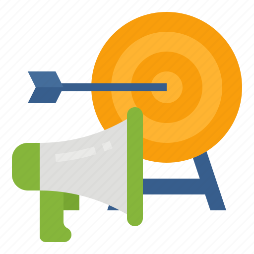 Advertising, business, goal, management, strategy, targeted icon - Download on Iconfinder