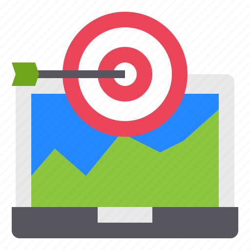 Marketing, goal, dartboard, arrow, graph icon - Download on Iconfinder