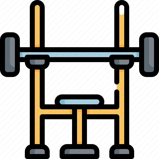 Barbell, bodybuilding, exercise, fitness, gym, weightlifting, workout icon - Download on Iconfinder