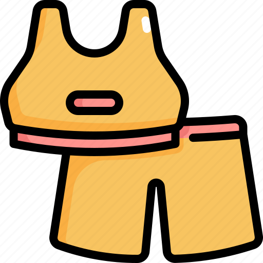 Exercise, fitness, gym, uniform, wellness, woman, workout icon - Download on Iconfinder