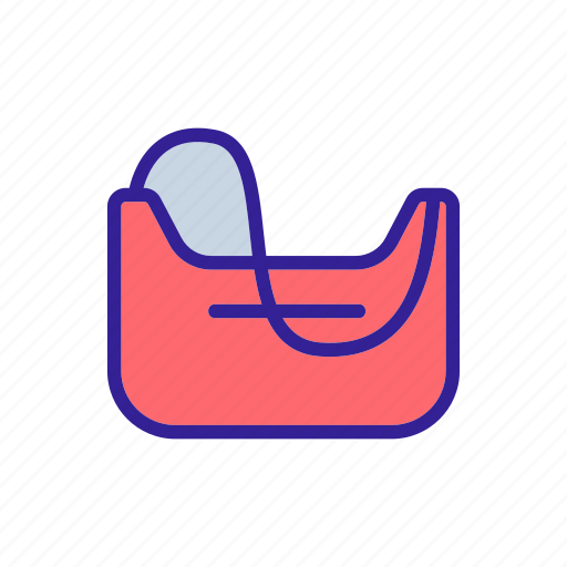 Accessory, bag, gym, handle, sagging, sportive, sports icon - Download on Iconfinder