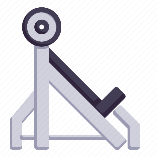 Bench, incline, press icon - Download on Iconfinder