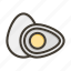boiled egg, healthy, protein, egg, food 