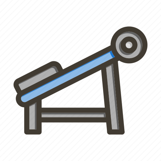Press simulator, fitness, training, gym, exercise icon - Download on Iconfinder