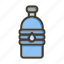 water bottle, bottle, water, drink, sport 
