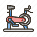 stationary bike, fitness, exercise, gym, workout