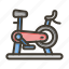 stationary bike, fitness, exercise, gym, workout 
