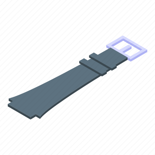 Watch, belt, isometric, wrist icon - Download on Iconfinder