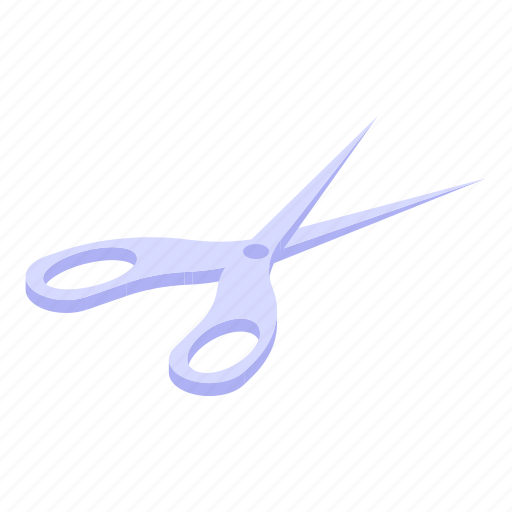 Sewing, scissors, isometric, thread icon - Download on Iconfinder