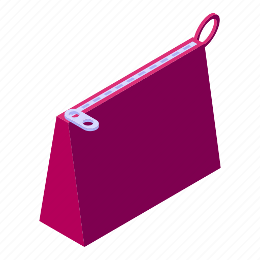 Textile, bag, isometric, handbag icon - Download on Iconfinder