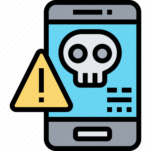 Error, smartphone, alert, crash, danger icon - Download on Iconfinder