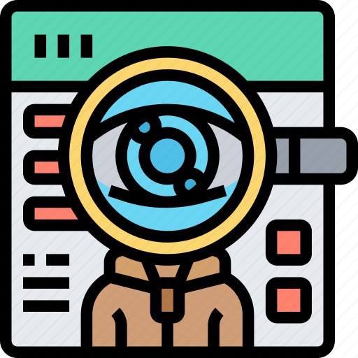 Spybot, searching, scanning, website, checking icon - Download on Iconfinder