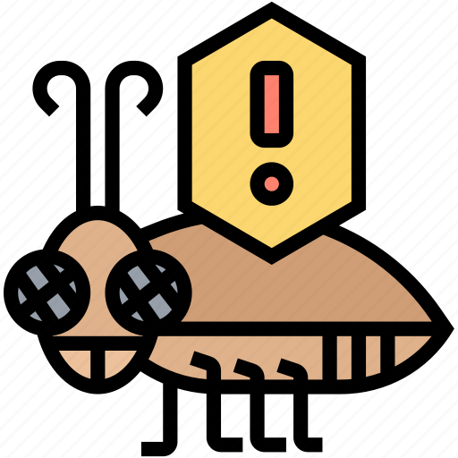 Bug, insect, pest, problem, warning icon - Download on Iconfinder