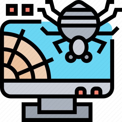 Bug, software, security, error, digital icon - Download on Iconfinder