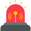 alert, siren, light, exclamation, lamp, warning, icon, cyber, security