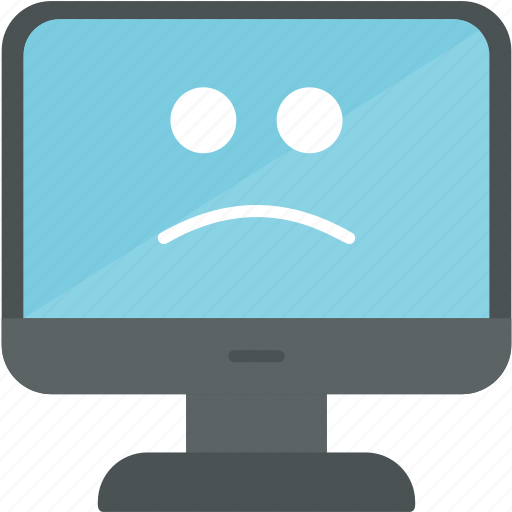 Blue, screen, computer, death, error, of, problem icon - Download on Iconfinder