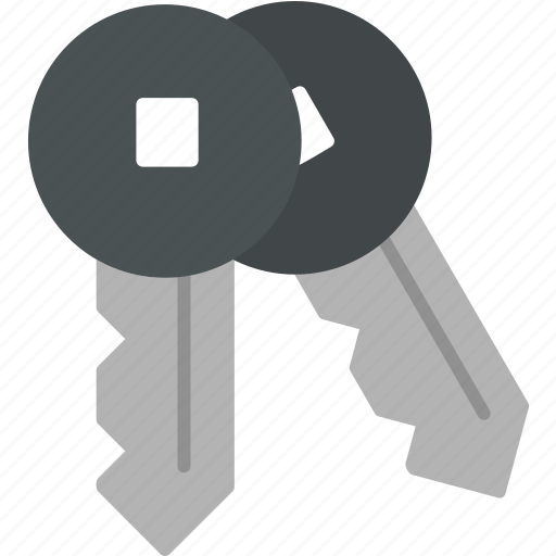 Keys, door, key, keyset, lock, icon, cyber icon - Download on Iconfinder