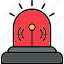 alert, siren, light, exclamation, lamp, warning, icon, cyber, security 
