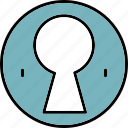 keyhole, password, secure, unlock, key, lock, security, data, privacy, icon, cyber