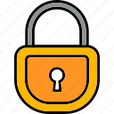 padlock, lock, locked, privacy, security, icon, password, cyber