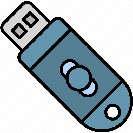 Usb, drive, flash, disk, icon, cyber, security icon - Download on Iconfinder