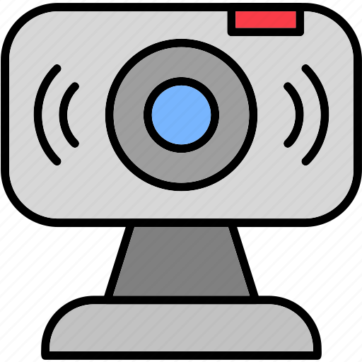 Webcam, camera, device, video, web, icon, cyber icon - Download on Iconfinder